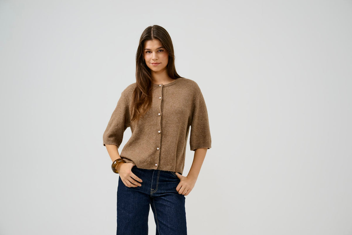 Rue Pearl Cardigan - Caribou