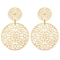 Double Spinn Earring - Gold
