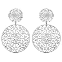Double Spinn Earring - Steel