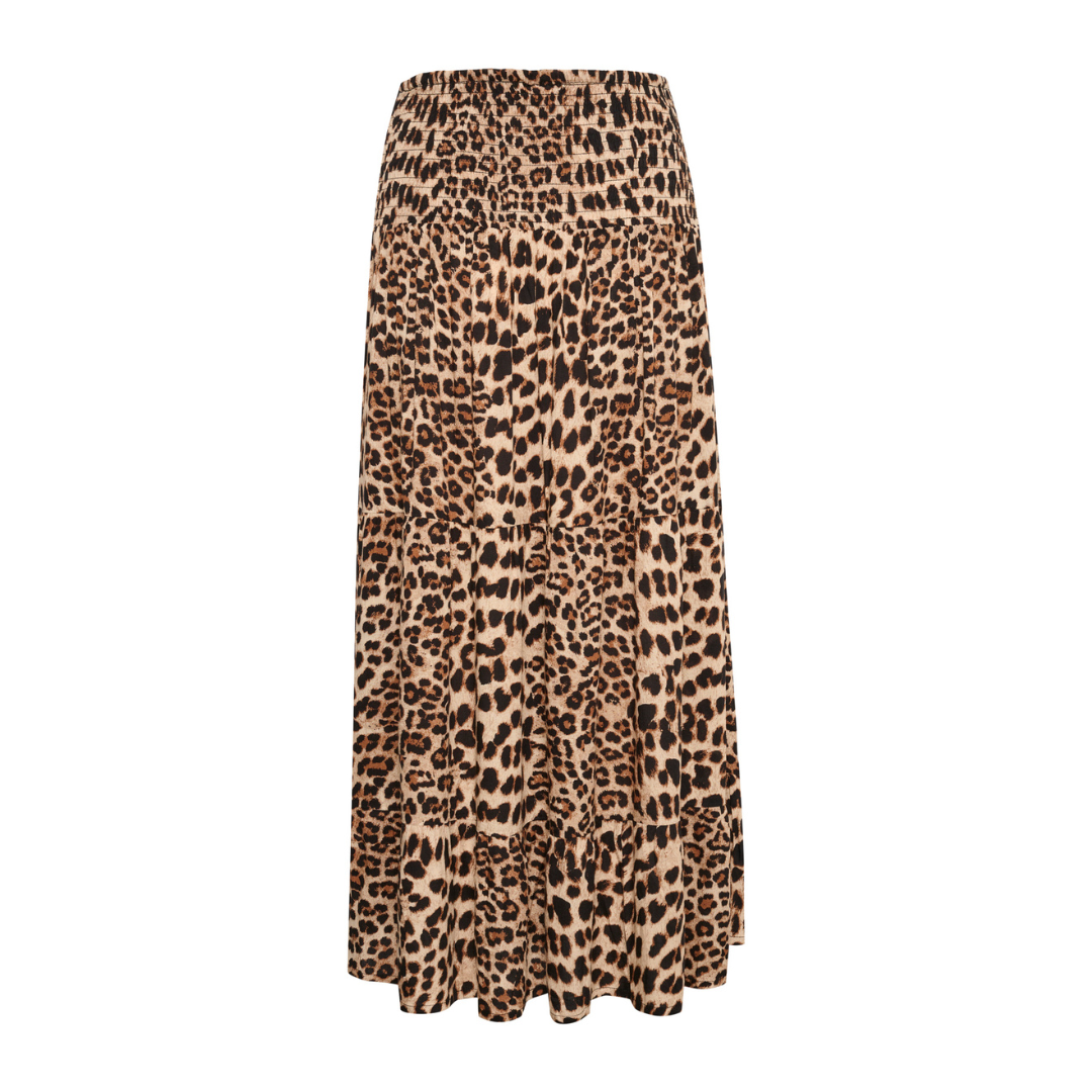Maxi Smock Skirt - Leo