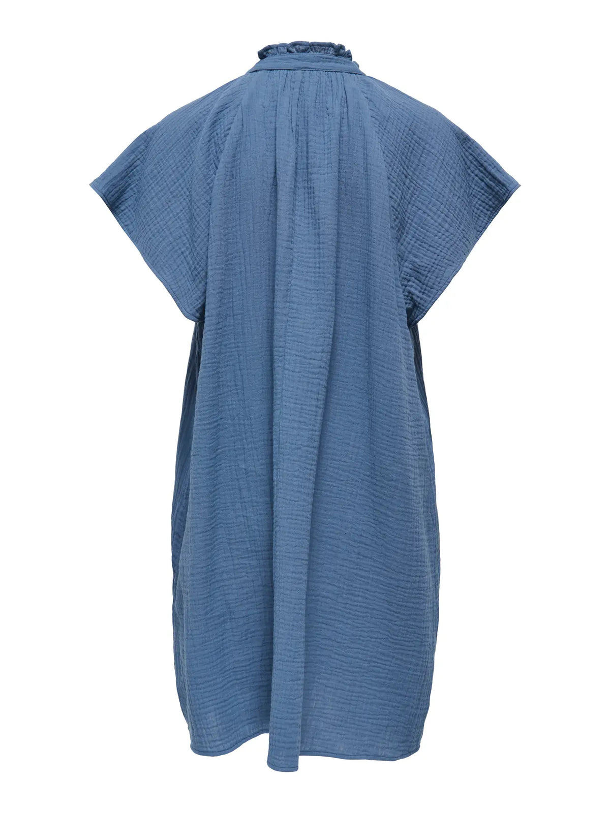 Theis V-neck Dress - Vintage Indigo