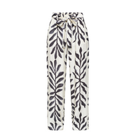 Ella Pant - Cream/Black