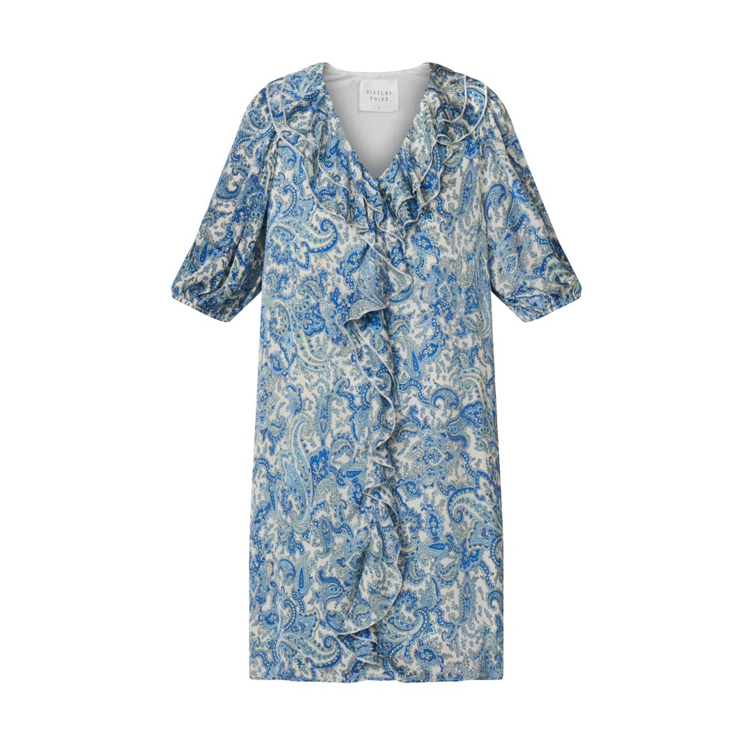 Got It Dress - Blue Paisley