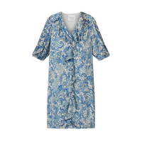 Got It Dress - Blue Paisley