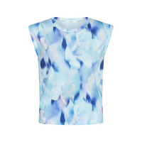 Low Top - Blue Flower