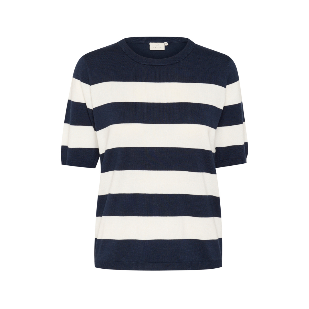Lizza Knit - Striped Midnight/Chalk