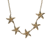 Starfish Necklace - Gold