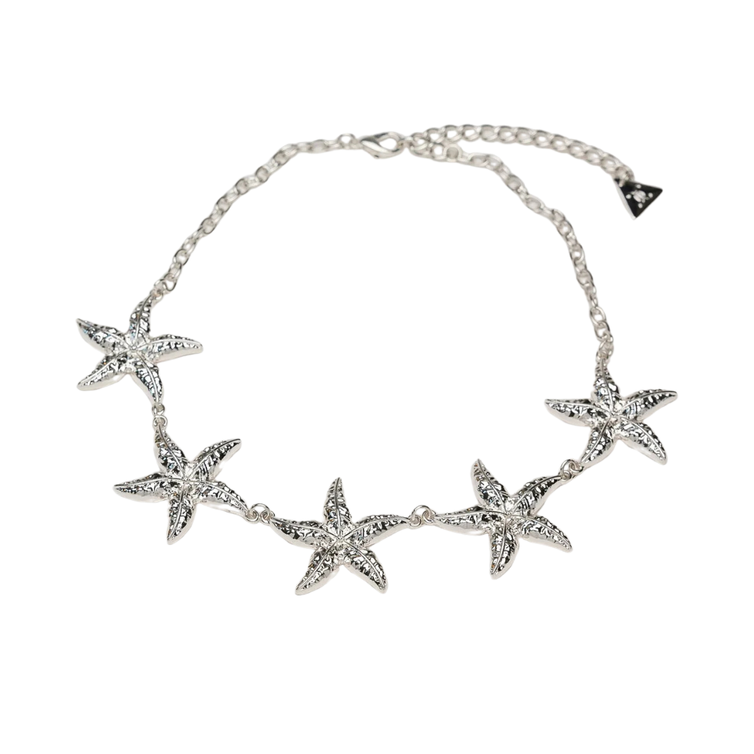 Starfish Necklace - Silver