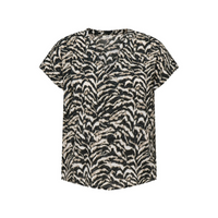 Lion Top - Zebra Graphic