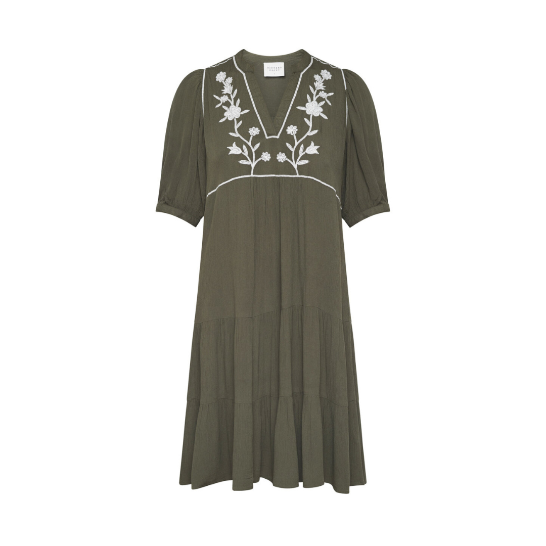 Imsa Dress - Khaki