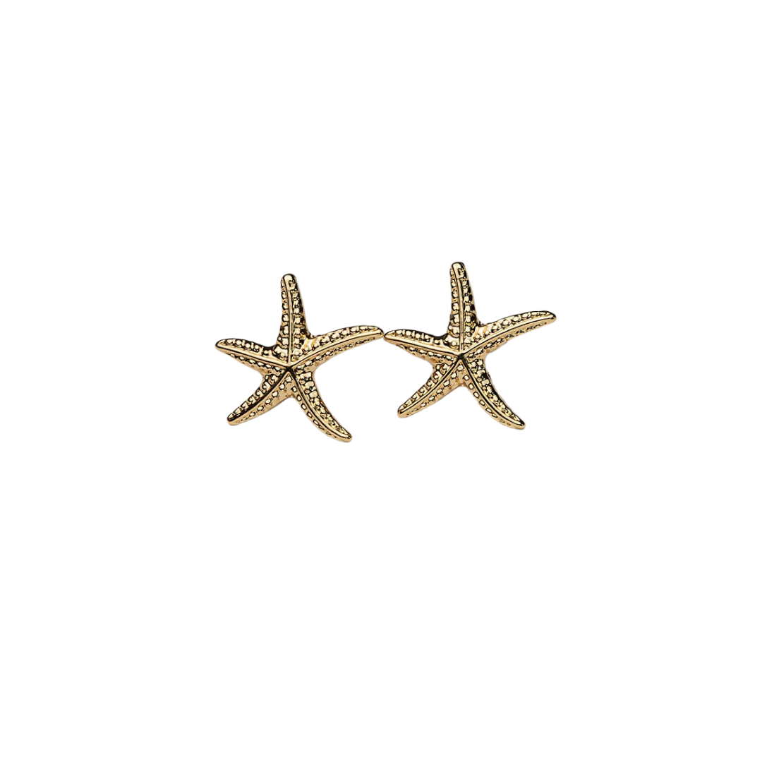 Starfish Stud - Gold