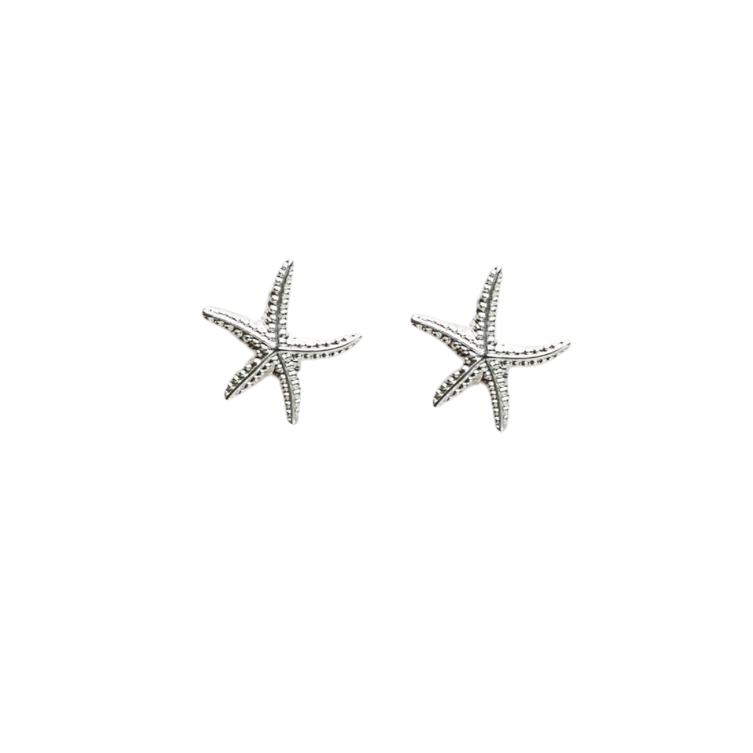 Starfish Stud - Silver
