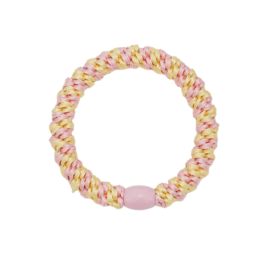 Hair Tie - Pink Yellow