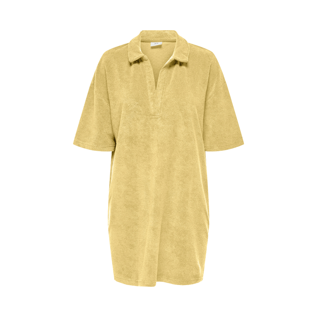 Terry Dress - Banana