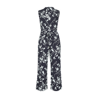 Guto Jumpsuit - Black/Flower