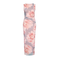 Esme Dress - Coral Flower