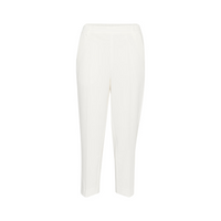 Sakura Cropped Pants - Chalk