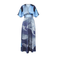 Gisela Dress - Blue Wave