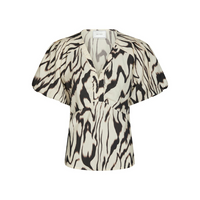 Irina Blouse - Graphic Zag