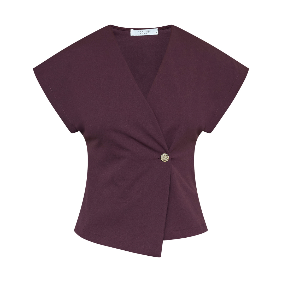 Gevela Vest - Deep Bordeaux