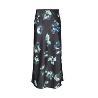 Pella Maxi Skirt - Black Flower