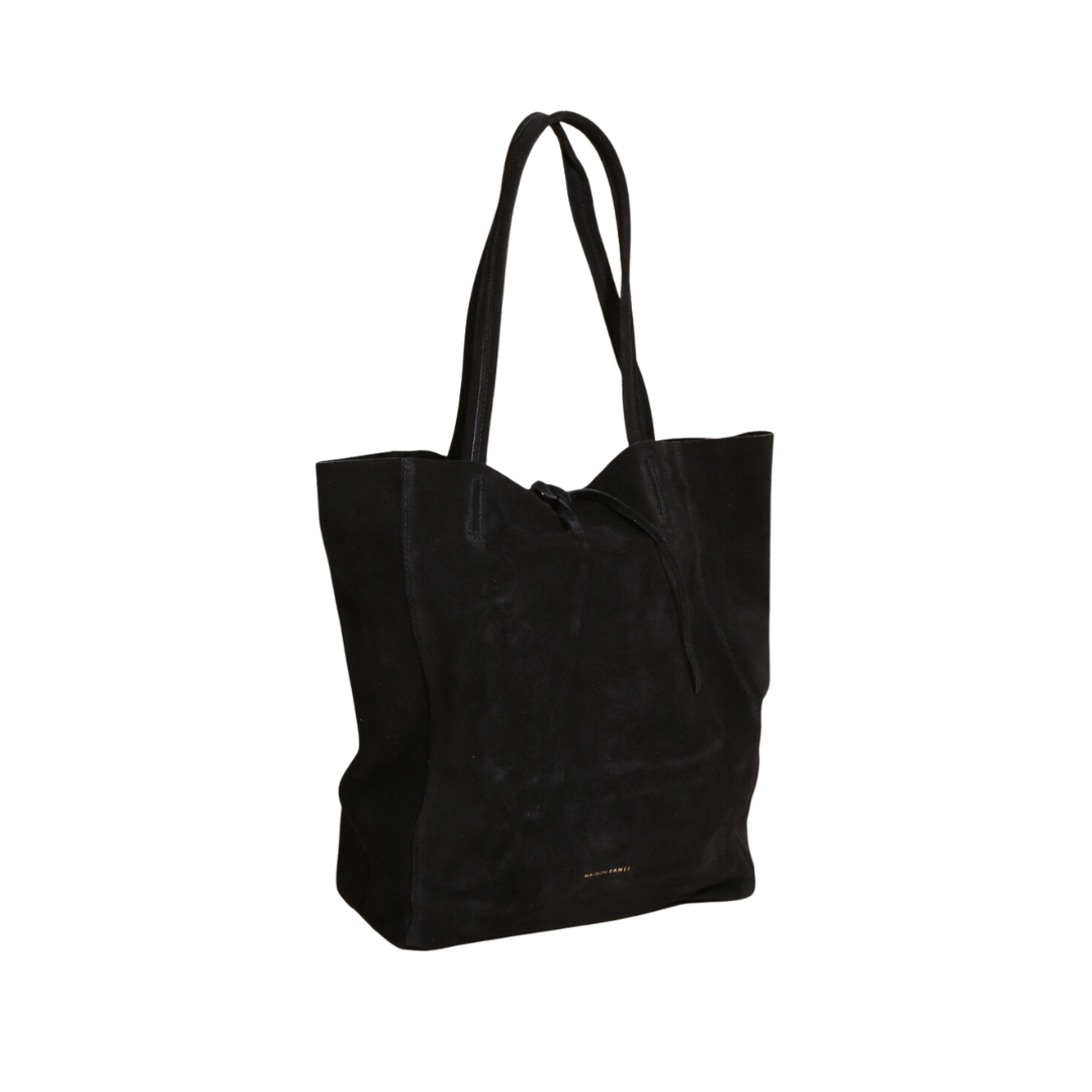 Suede Bag - Black