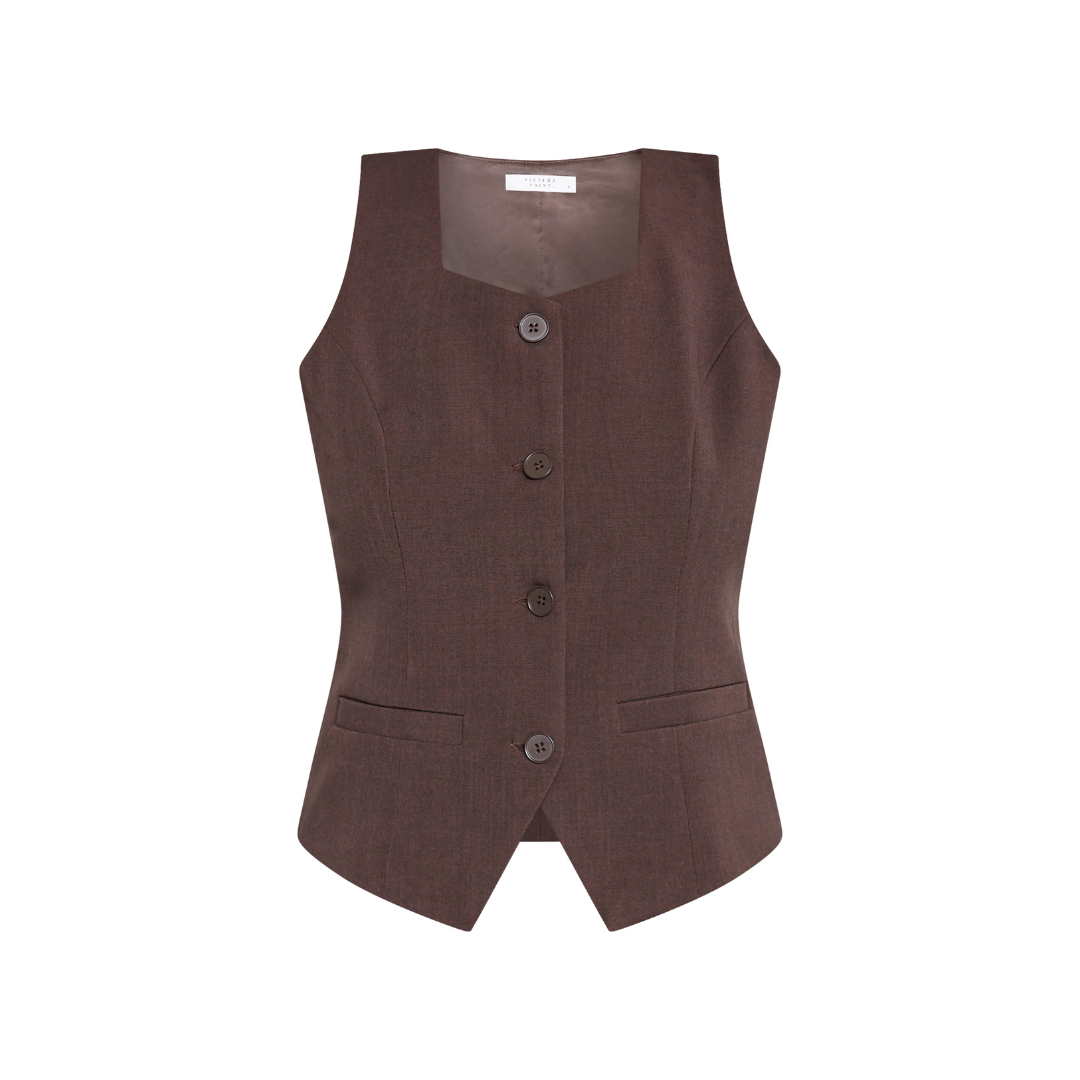 Gema Vest - Chocolate