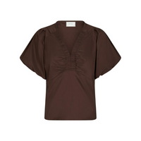 Irina Blouse - Dark Brown