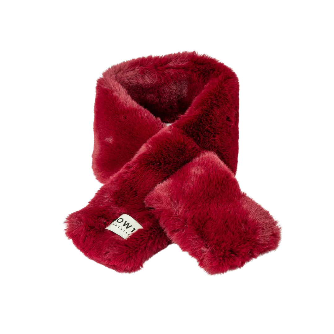 Anais Scarf - Wine Red