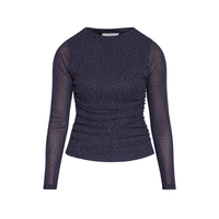 Esme Top - Black/Silver