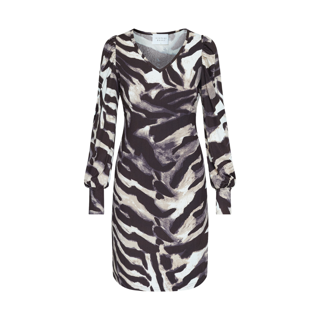 Vya Dress - Chocolate Comb.