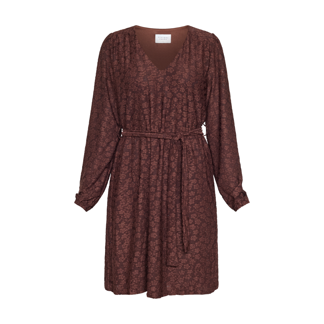 Gelta Dress - Brown Stone