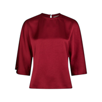 Liora Blouse - Dark Red
