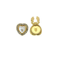 Knappbrosch - Pearl Heart