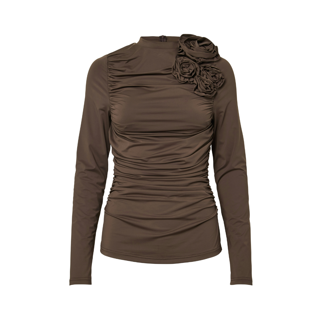 Dona LS Top - Chocolate