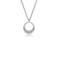 Monarch Necklace S - Steel