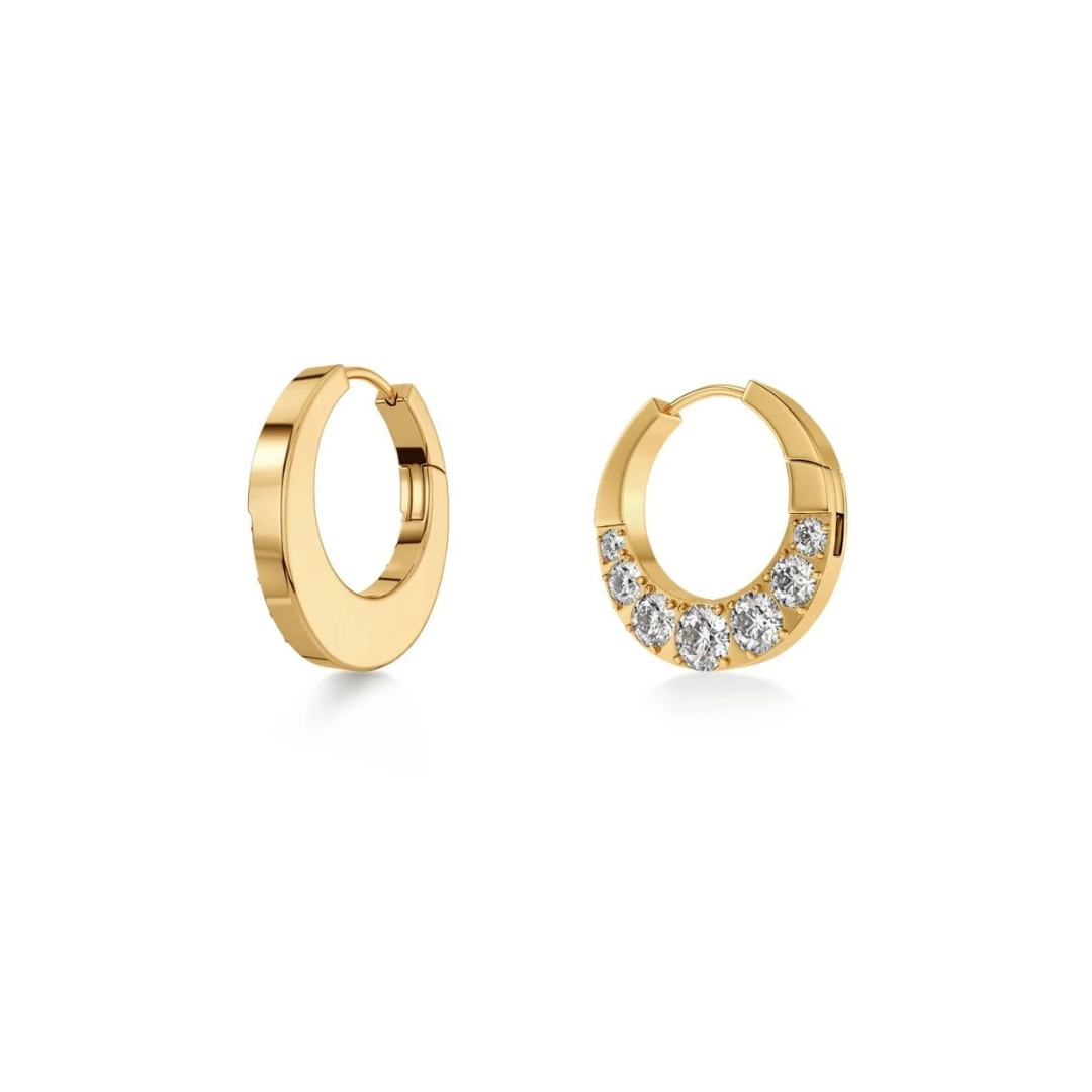 Monarch Hoops L - Gold