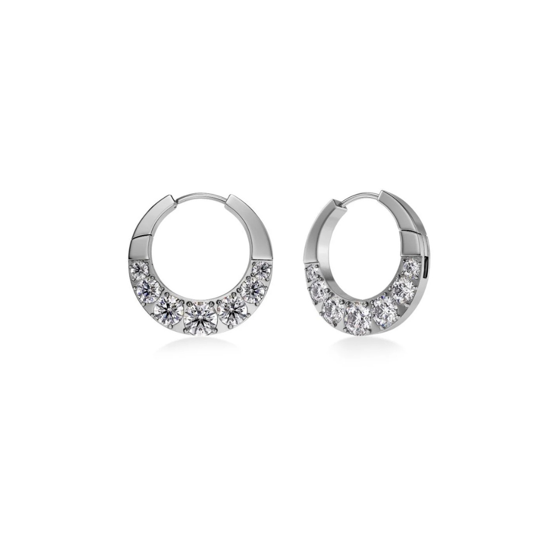 Monarch Hoops L - Steel