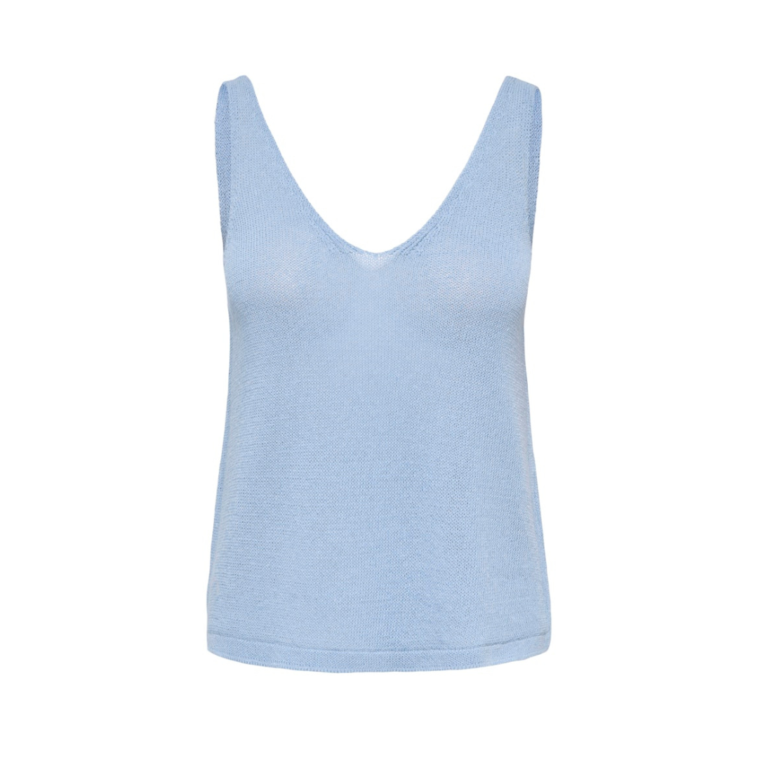 Shine Top - Powder Blue