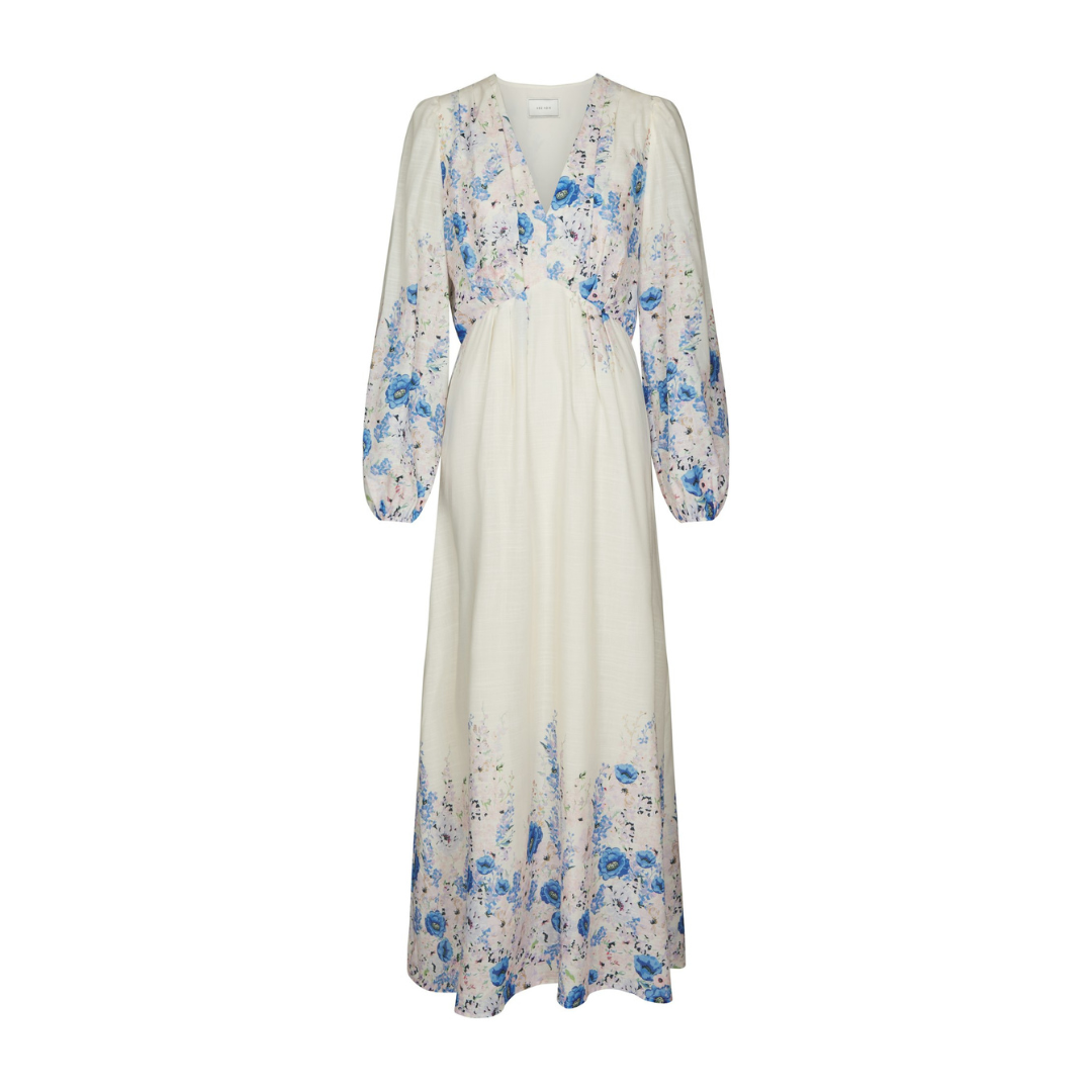 Silfi Dress - Blue Flower