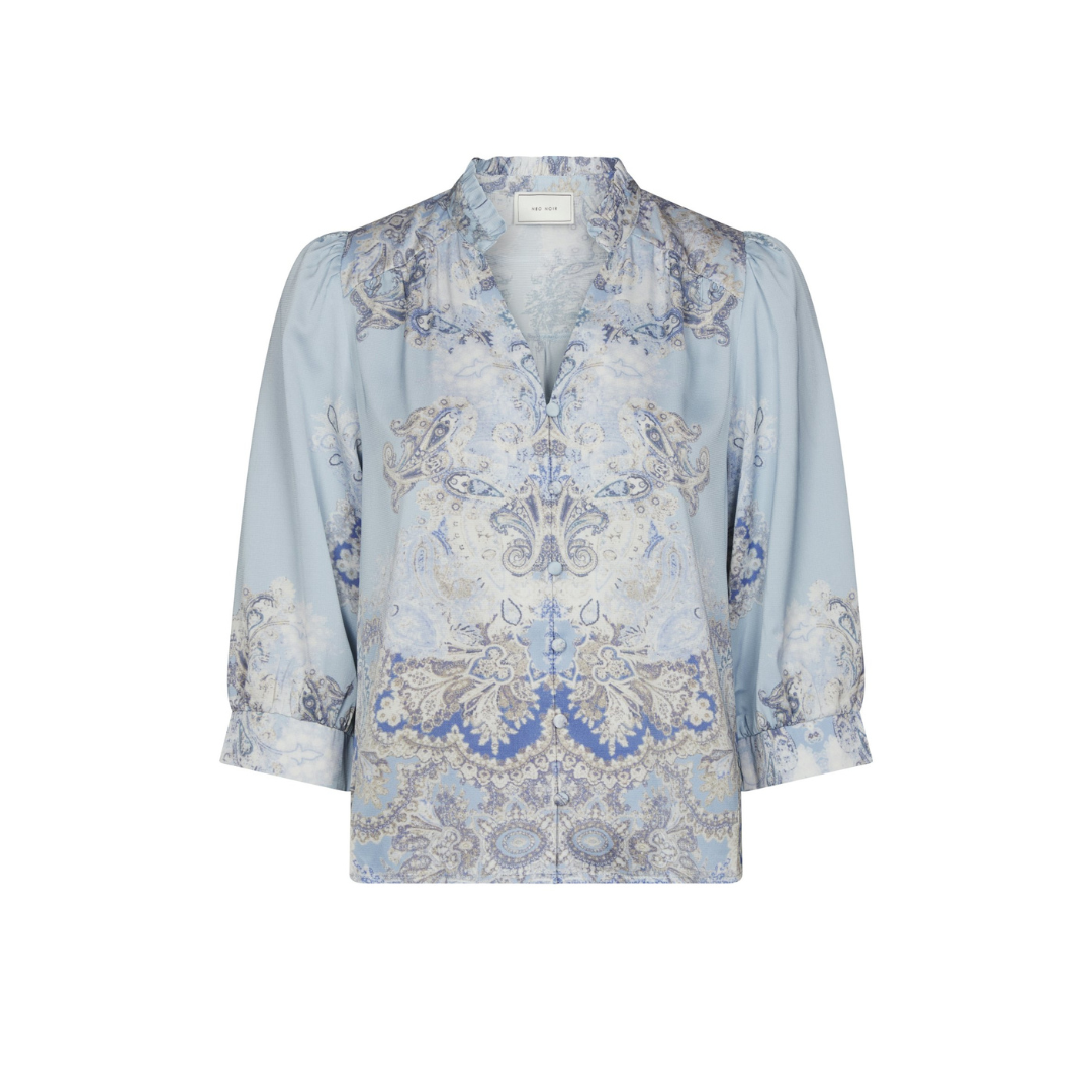 Roselle Blouse - Light Blue