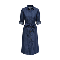 Kai Dress - Medium Blue