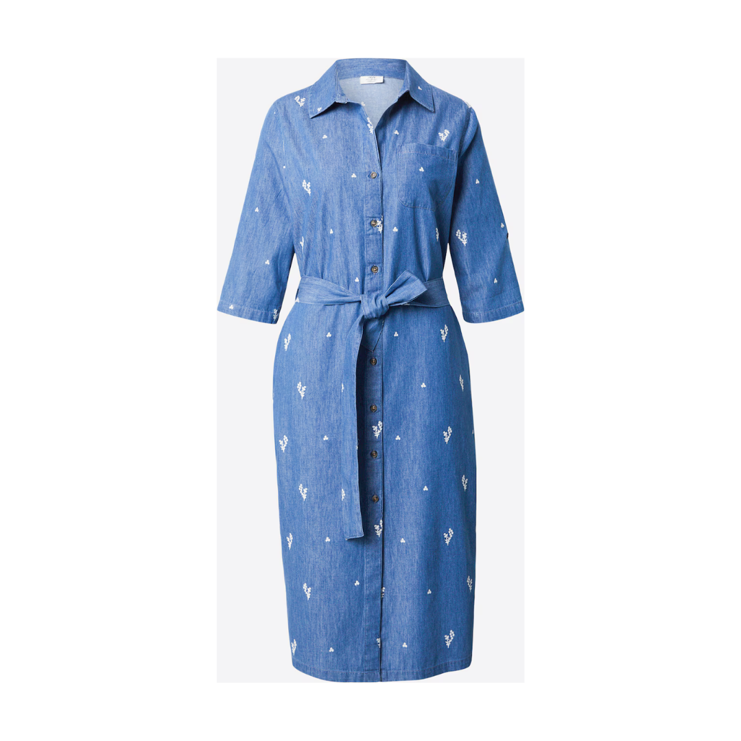 Kai Dress - Light Blue/Embrodery
