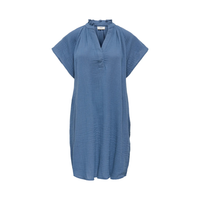 Theis V-neck Dress - Vintage Indigo