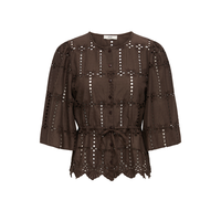 Jojo Shirt - Chocolate Brown