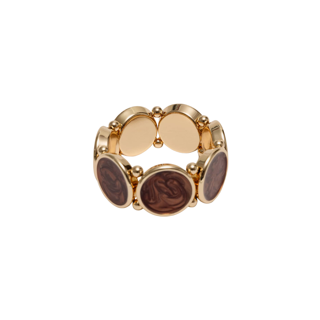 Ava Pearl Bracelet - Cognac