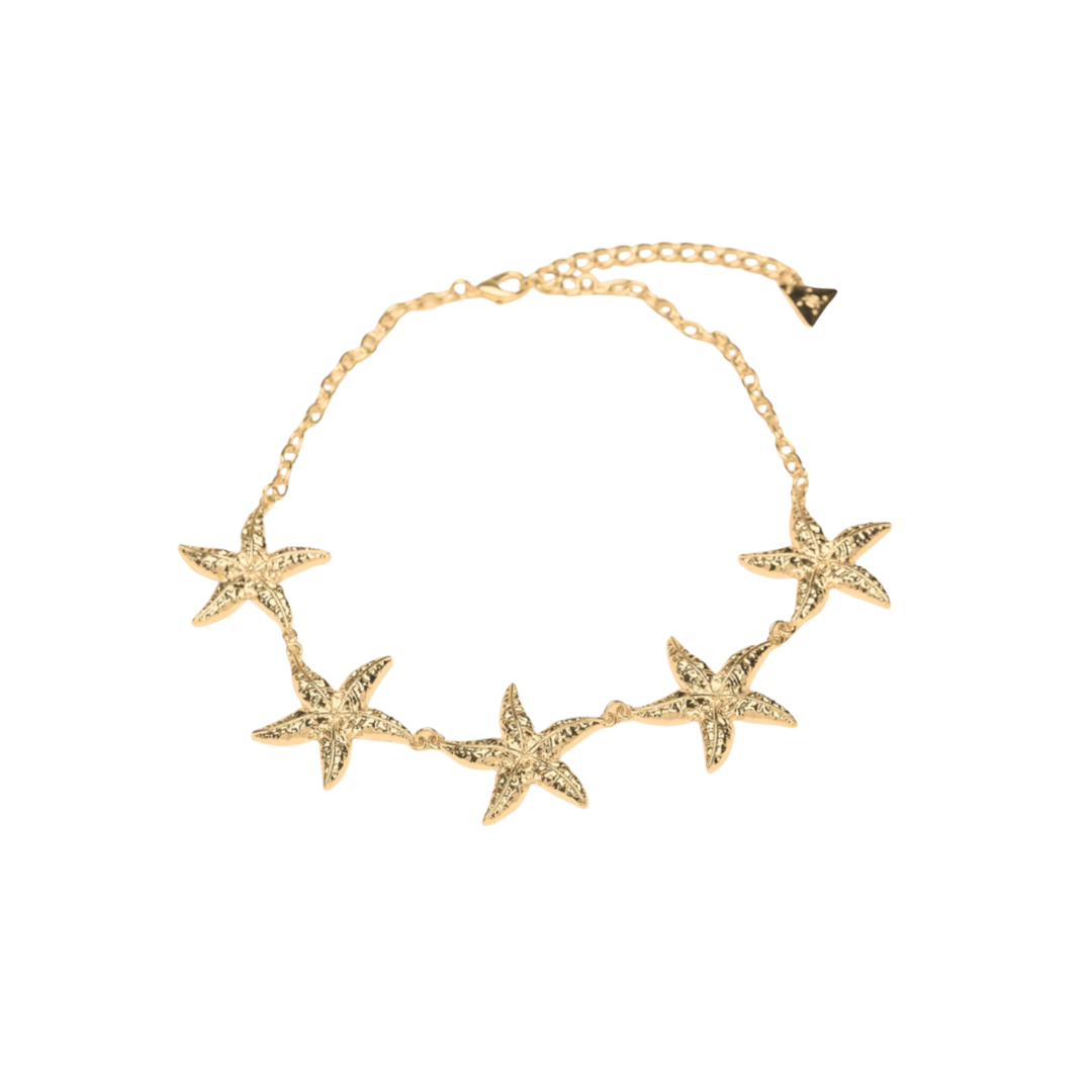 Starfish Necklace - Gold