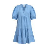Inusa Dress - L. Blue Denim