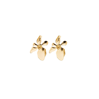Flower Earrings - Gold