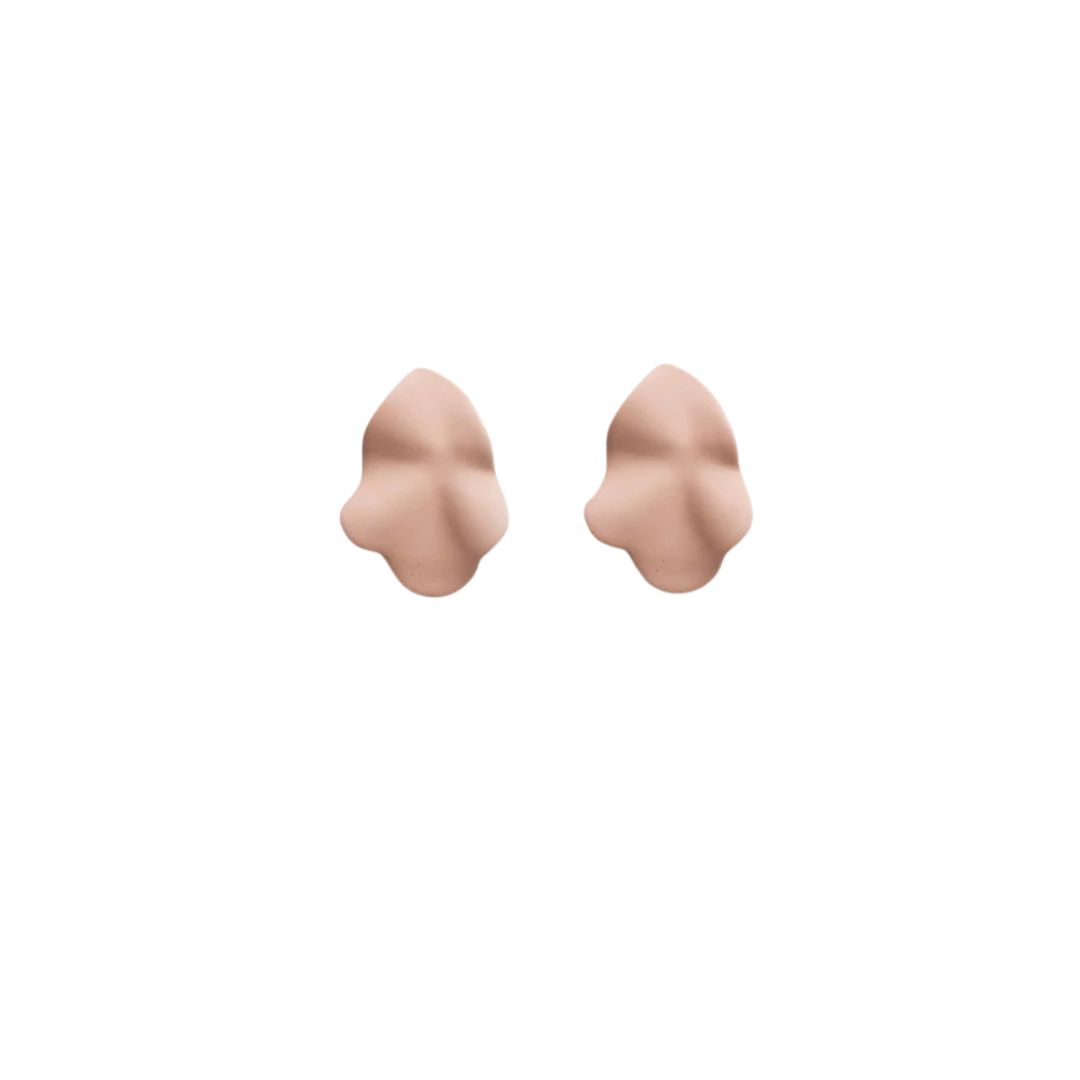 Lip Small Earrings - Light Pink